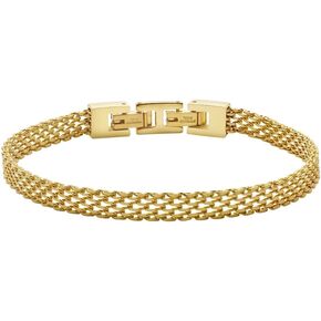Geoffrey Beene Stainless Steel 6mm Italian Mesh Link Bracelet in Saudi Arabia