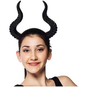 HMS للكبار من الجنسين Super soft Malevolent Horns، أسود، مقاس واحد، أسود، مقاس واحد, أسود, One Size