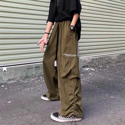 Women Joggers Goth Y2K Baggy Loose Pants Outdoor Cargo Pants Punk Streetwear in Kuwait