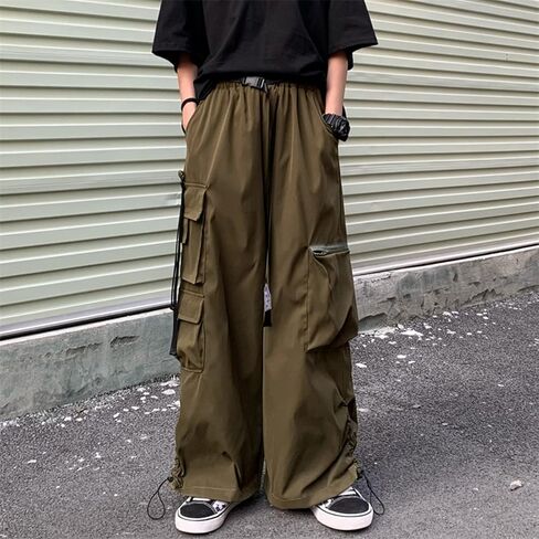 Women Joggers Goth Y2K Baggy Loose Pants Outdoor Cargo Pants Punk Streetwear in Kuwait
