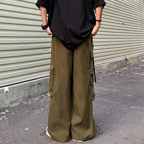 Women Joggers Goth Y2K Baggy Loose Pants Outdoor Cargo Pants Punk Streetwear in Kuwait