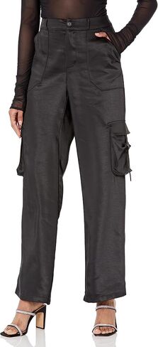 The Drop Women's Jessenia Shine Cargo Pants in Saudi Arabia