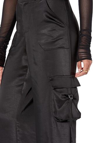The Drop Women's Jessenia Shine Cargo Pants in Saudi Arabia