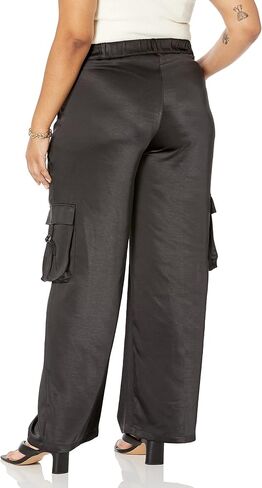 The Drop Women's Jessenia Shine Cargo Pants in Saudi Arabia