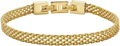 Geoffrey Beene Stainless Steel 6mm Italian Mesh Link Bracelet in Kuwait