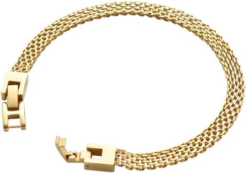 Geoffrey Beene Stainless Steel 6mm Italian Mesh Link Bracelet in Kuwait