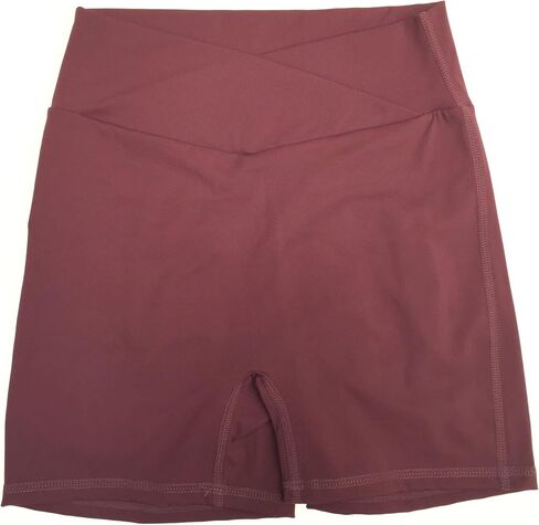 Danysu Women Pocket Shorts Cross High Waist Scrunch Butt Booty Workout Lifting Athletic Gym Bottoms in Saudi Arabia
