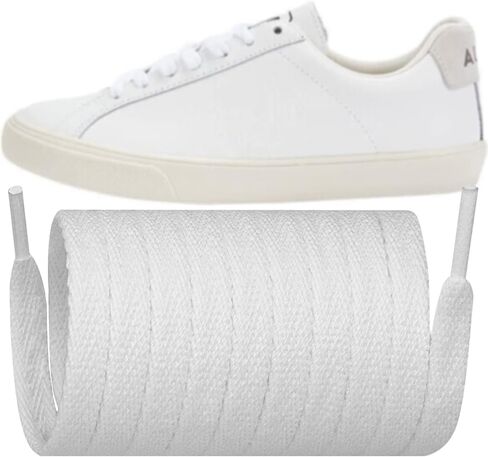 Endoto Shoelaces Replacement Flat Laces for VEJA Esplar/Campo/V-10/V-12/V-15/Rio Branco/SDU/Urca/Minotaur/Venturi/Nova Shoes in Kuwait