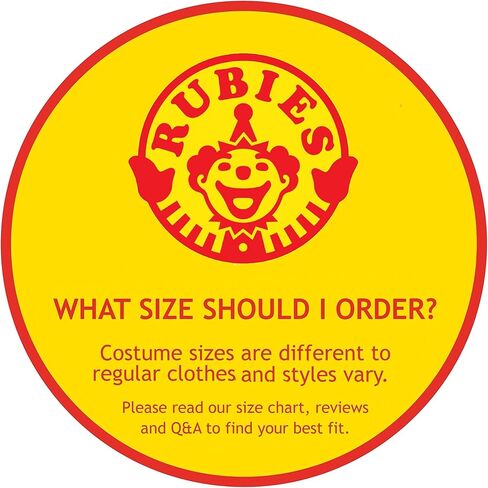 زي المهرج المنقط من مجموعة Haunted House Collection للرجال من Rubie، باللون الأحمر، مقاس كبير جدًا in Kuwait