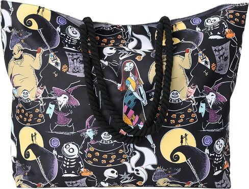 Disney Tote Nightmare Before Christmas Jack Skellington Print Lightweight Bag in Saudi Arabia
