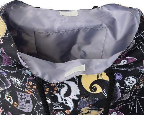 Disney Tote Nightmare Before Christmas Jack Skellington Print Lightweight Bag in Saudi Arabia