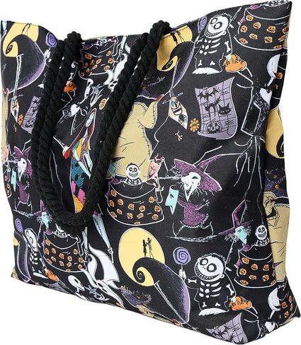 Disney Tote Nightmare Before Christmas Jack Skellington Print Lightweight Bag in Saudi Arabia