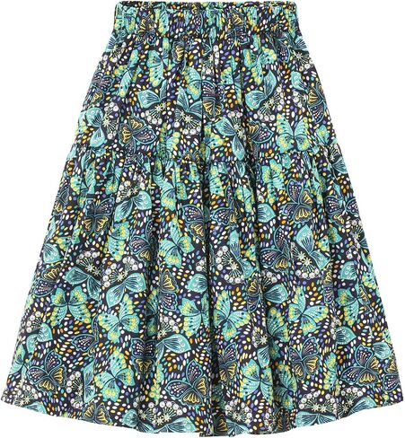 Floral Long Skirt for Girls Toddler & Kids & Teens II Girl's A-Line Maxi Skirts in Kuwait