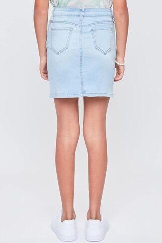 YMI Girls High-Rise Essential Denim Skirt in Kuwait