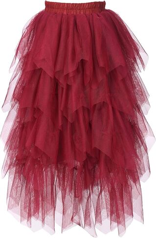 تنانير توتو للفتيات على شكل زهرة، تنانير طويلة من الدانتيل، تنانير طويلة من التول بلون الحلوى لحفلات عيد الميلاد in Kuwait