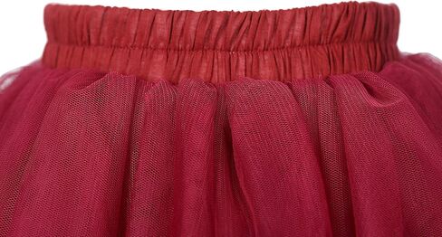 تنانير توتو للفتيات على شكل زهرة، تنانير طويلة من الدانتيل، تنانير طويلة من التول بلون الحلوى لحفلات عيد الميلاد in Kuwait