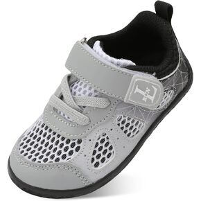 L-RUN Toddler Sneakers Boys Girls Barefoot Summer Walking Shoes Toddler Boy Tennis Shoes Mesh Lightweight