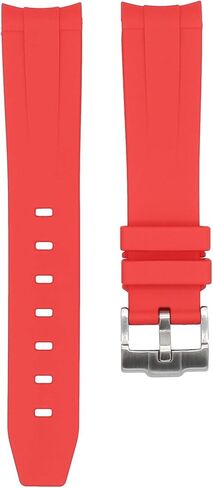 RLS Rope Lace Supply Omega Speedmaster Swatch Watch Strap Band Replacement Silicone Silver Metal Premium in Saudi Arabia