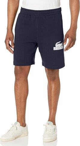 شورت Lacoste الرجالي ذو المقاس المريح مع خصر قابل للتعديل in Saudi Arabia