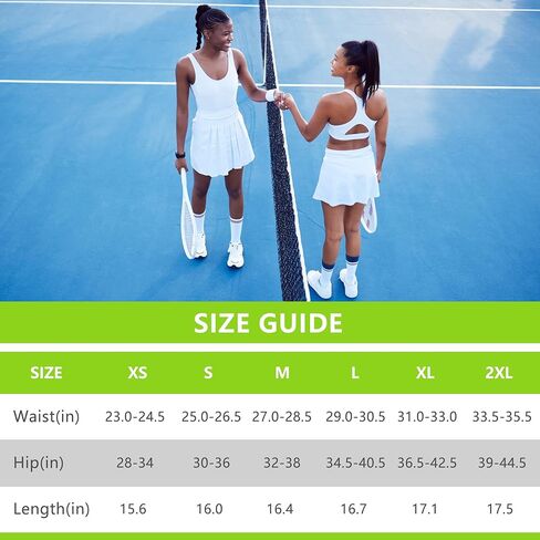 HARTPOR Pleated Tennis Skirt for Women Crossover Waisted Golf Skorts with Pockets Athletic Skirts for Running Casual Workout in Kuwait