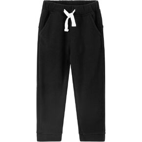 Spring&Gege Boys' Fleece Warm-Up Jogger Sweatpants Drawstring Track Pants with Pockets