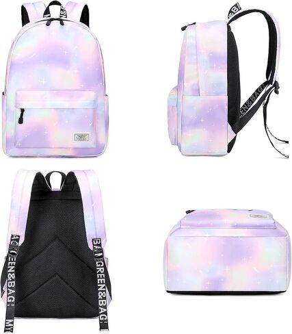 mygreen Casual Style Lightweight Canvas Backpack School Bag Travel Daypack in Kuwait