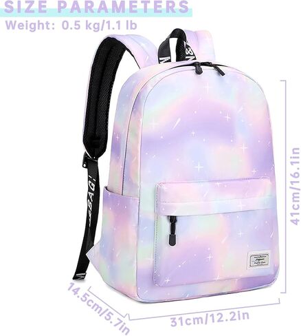 mygreen Casual Style Lightweight Canvas Backpack School Bag Travel Daypack in Kuwait