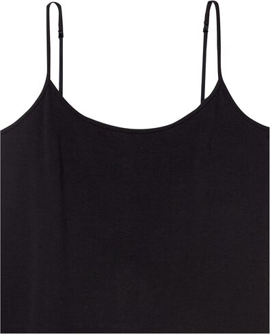 Amazon Essentials Women's Slim-Fit Camisole (Available in Plus Size), Pack of 4, Black/White, X-Small in Kuwait