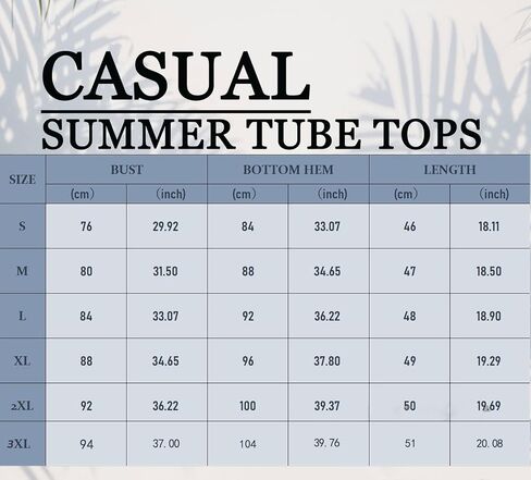 CHICGAL Women's Tube Tops Summer Casual Bandeau Tank Casual Strapless Blouse Off The Shoulder Tunic Shirts in Kuwait