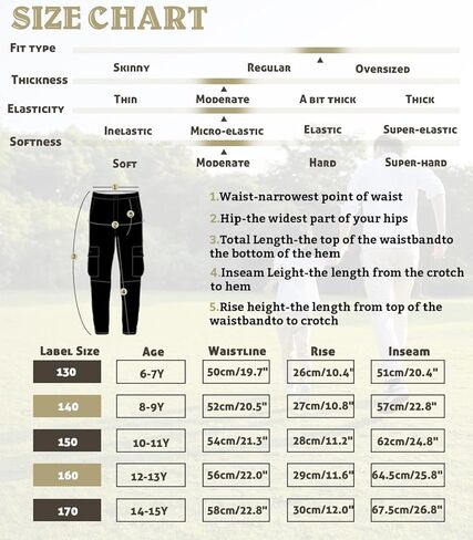 سراويل CAMLAKEE للأولاد قابلة للسحب للأطفال من نسيج قطني مضلع للركض in Kuwait