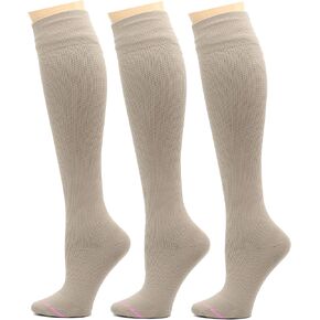 Dr. Motion 3 Pairs Therapeutic Graduated Compression Women's Knee-hi Socks in Saudi Arabia