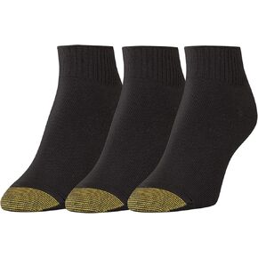 GOLDTOE Women's Ultra Soft French Quarter Socks, 3-Pairs in Kuwait