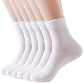 Women's Medium Thick Cotton Soft Socks 6 Pack