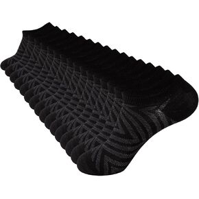 No Show Socks Men Women 8 Pairs Bamboo Fiber Ankle Socks Non Slip Breathable Soft Fashion Casual Socks…