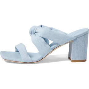 Stuart Weitzman Women's Playa 75 Knot Block Slide Tan in Kuwait