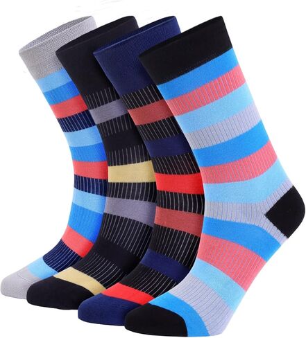 Bamboo Calf Socks for Women Silky Soft Wick-free Comfort Design 4-Pairs Pack in Saudi Arabia
