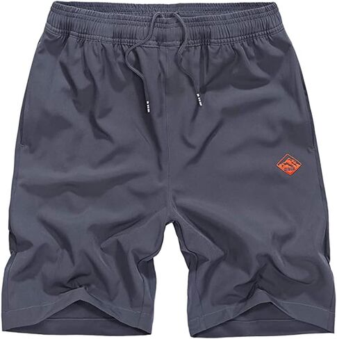 XinYangNi Men's Hiking Cargo Shorts with Zipper Pockets Lightweight Stretch Outdoor Quick Dry Shorts in Kuwait
