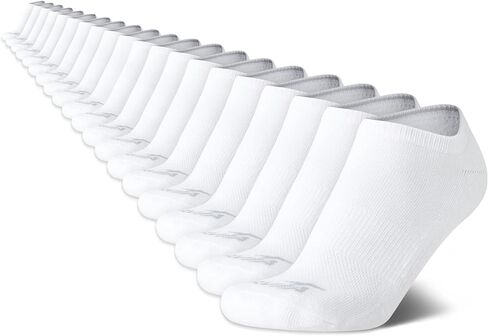 Avia Women's Athletic Performance Cushioned No-Show Low Cut Ankle Socks (20 Pack) in Kuwait