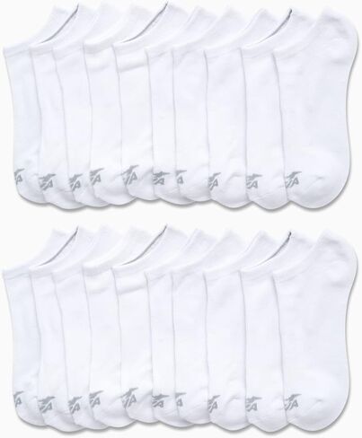 Avia Women's Athletic Performance Cushioned No-Show Low Cut Ankle Socks (20 Pack) in Kuwait