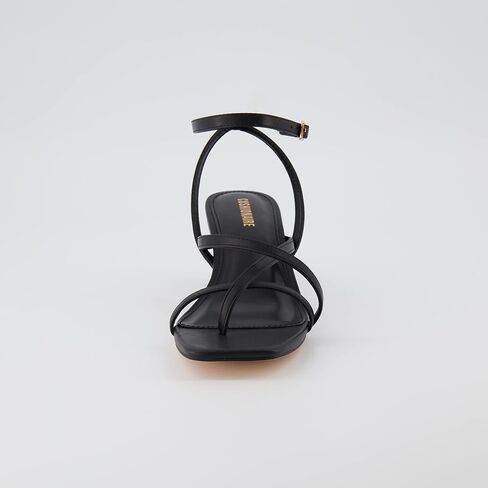 CUSHIONAIRE Women's Kitten heel sandal +Memory Foam and Wide Widths Available in Kuwait