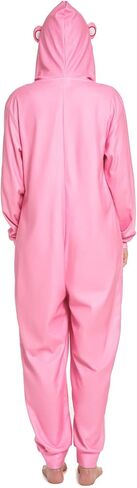 Care Bears Grumpy Bear Good Luck Bear Funshine Bear Always There Bear Fleece Zip Up Costume Pj Coverall Adult in Kuwait