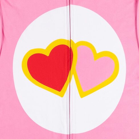 Care Bears Grumpy Bear Good Luck Bear Funshine Bear Always There Bear Fleece Zip Up Costume Pj Coverall Adult in Kuwait