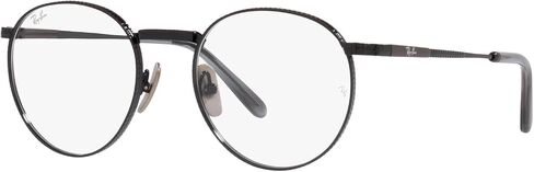 Ray-Ban Rx8237v Round Titanium Prescription Eyewear Frames in Saudi Arabia