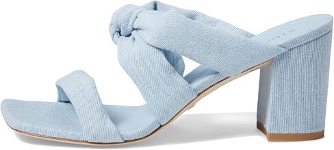 Stuart Weitzman Women's Playa 75 Knot Block Slide Tan in Kuwait