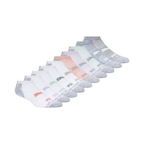 PUMA Kids' 10 Pack Low Cut Socks