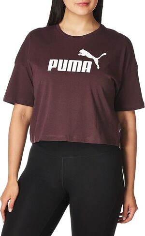 PUMA Women's Essentials Cropped Logo Tee in Saudi Arabia