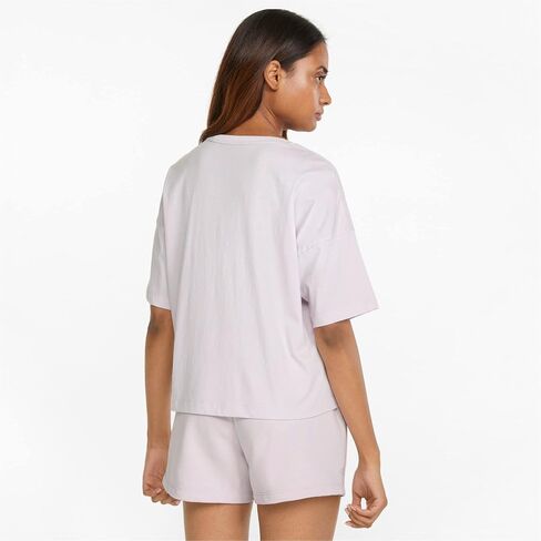 PUMA Women's Essentials Cropped Logo Tee in Saudi Arabia