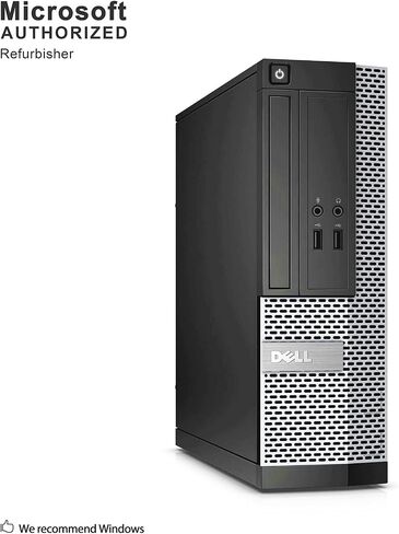 Dell OptiPlex 3020-SFF, Intel Core i5-4570 3.2GHZ, 16GB RAM, 512GB SSD Solid State, 4K Support, DVD, WiFi, DP, VGA, Keyboard, Mouse, Windows 10 Pro 64bit - Multi Languages Support (Renewed) in Saudi Arabia