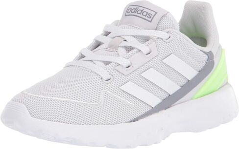 adidas Unisex-Adult Nebula Zed K Sneaker, Dash Grey/FTWR White/Signal Green, 11.5K M US in Saudi Arabia