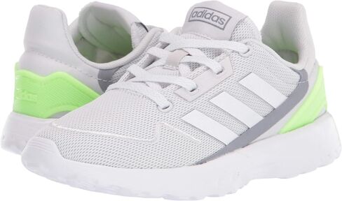 adidas Unisex-Adult Nebula Zed K Sneaker, Dash Grey/FTWR White/Signal Green, 11.5K M US in Saudi Arabia